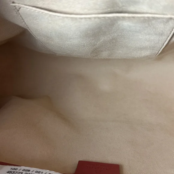 Gucci Guccissima Signature Apollo Red Leather Logo Bag Monogram Leather New - Picture 7 of 12